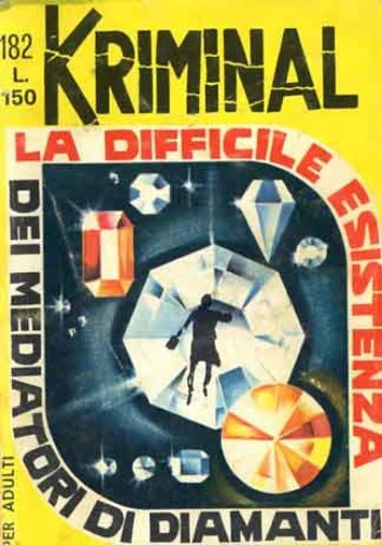 Cover of La difficile esistenza dei mediatori di diamanti