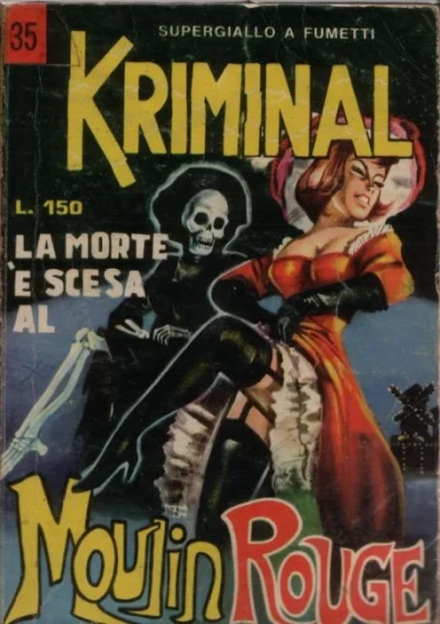 Cover of La Morte è Scesa al Moulin Rouge