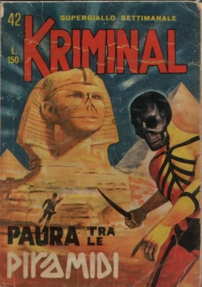 Cover of Paura tra le Piramidi