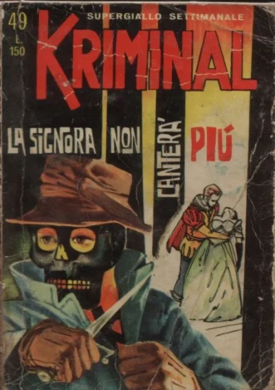 Cover of La Signora non Canterà Più