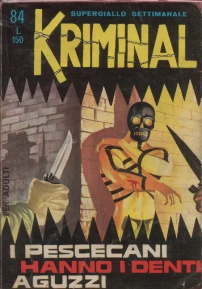 Cover of I Pescecani hanno i Denti Aguzzi