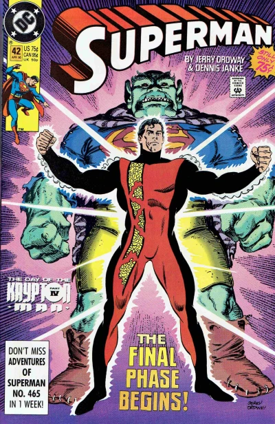 Cover of Krypton Man
