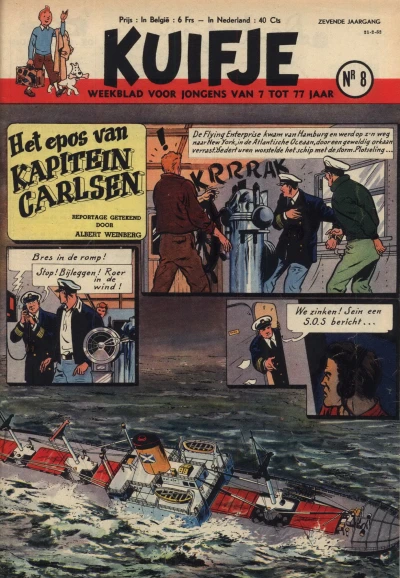 Cover of Het epos van Kapitein Carlsen