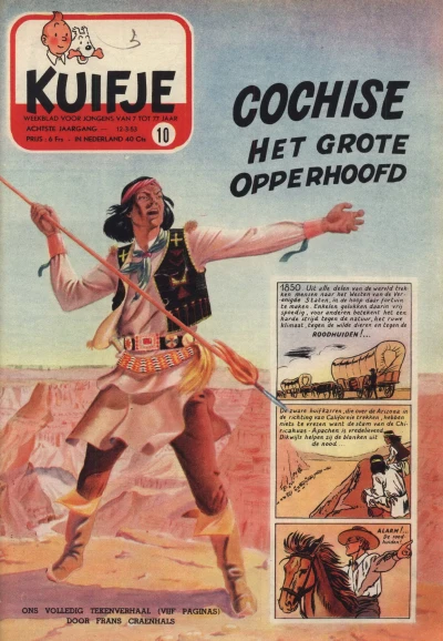 Cover of Cochise het Grote Opperhoofd