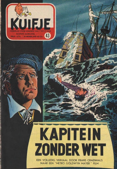 Cover of Kapitein Zonder Wet