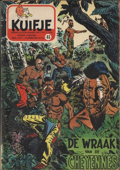 Cover of De Wraak van de Cheyennes