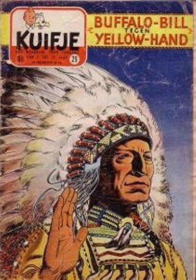 Cover of Buffalo Bill Tegen "Yellow-Hand"