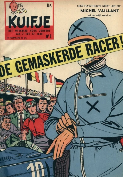 Cover of De Gemaskerde Racer!