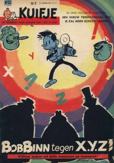 Cover of Bob Binn tegen X.Y.Z