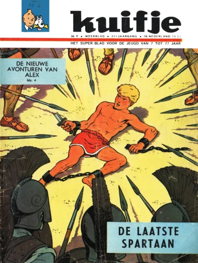 Cover of De Laatste Spartaan