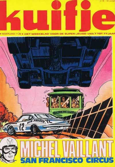 Cover of Michel Vaillant San Francisco Circus