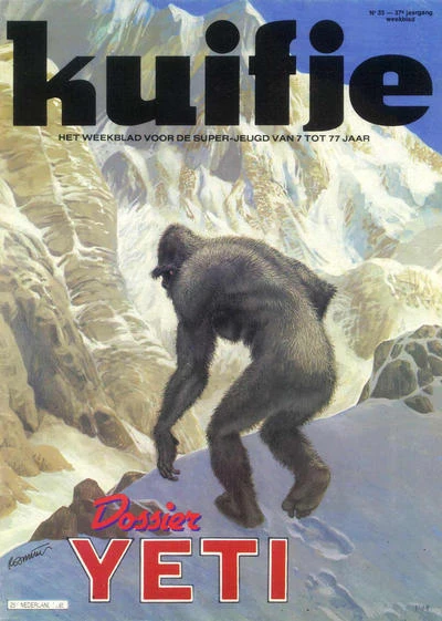 Cover of Dossier Yeti