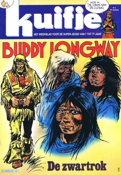 Cover of Buddy Longway: De zwartrok