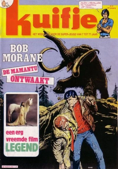 Cover of Bob Morane de Mamantu Ontwaart