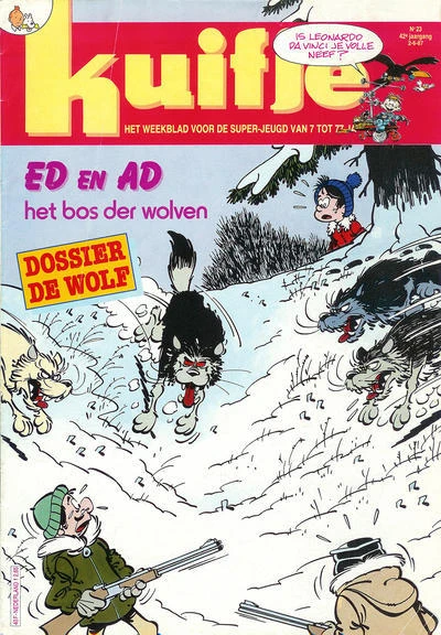 Cover of Ed en Ad: Dossier de Wolf