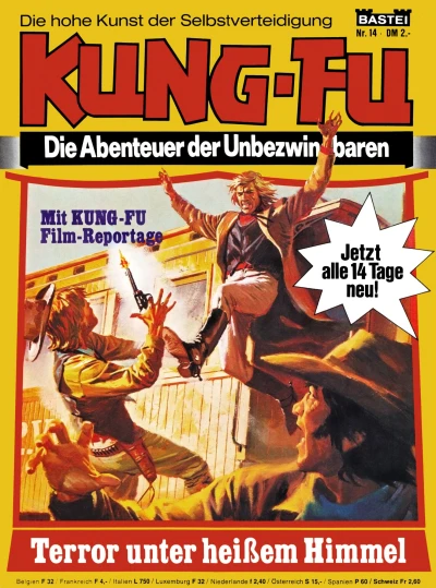Cover of Terror unter heißem Himmel