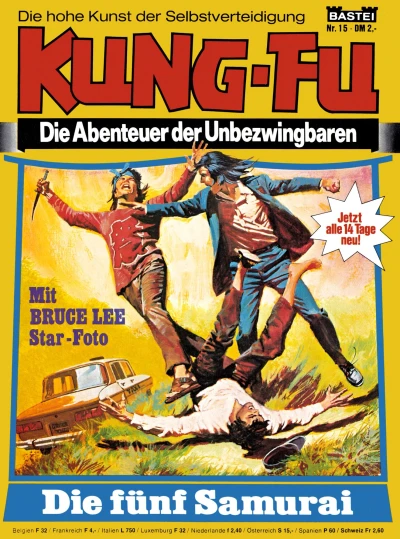 Cover of Die fünf Samurai