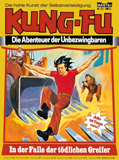 Cover of In der Falle der tödlichen Greifer