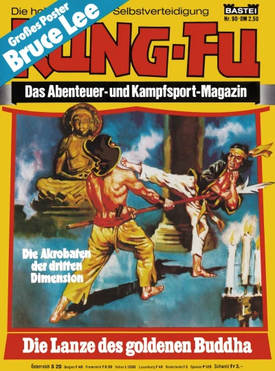 Cover of Die Lanze des goldenen Buddha