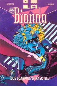 Due Scarpine di Raso Blu