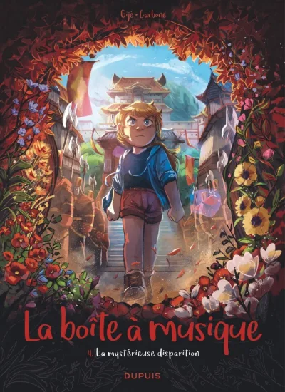 Cover of La mystérieuse disparition