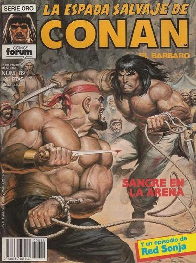 Cover of Sangre en la Arena