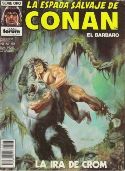 Cover of La Ira de Crom