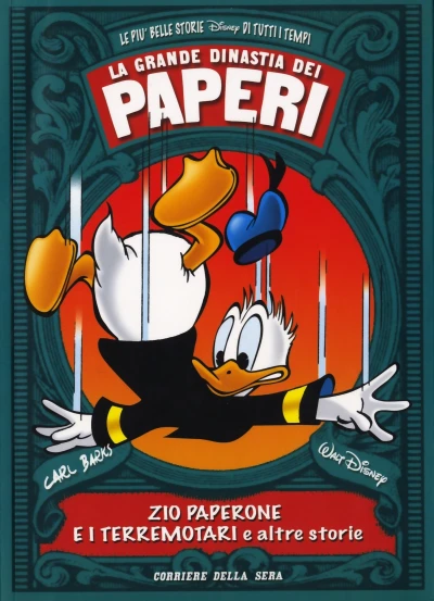 Cover of Zio Paperone e i terremotari... e altre storie 1955-1956