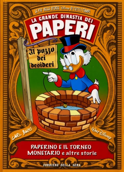 Cover of Zio Paperone e il torneo monetario... e altre storie 1956