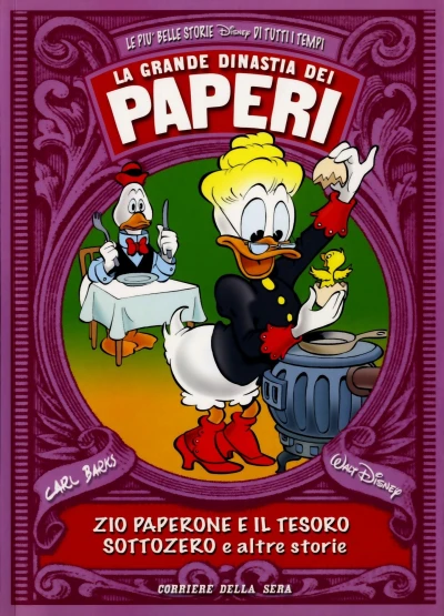 Cover of Zio Paperone e il tesoro sottozero... e altre storie 1956-1957