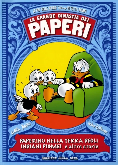 Cover of Paperino nella terra degli indiani pigmei... e altre storie 1957