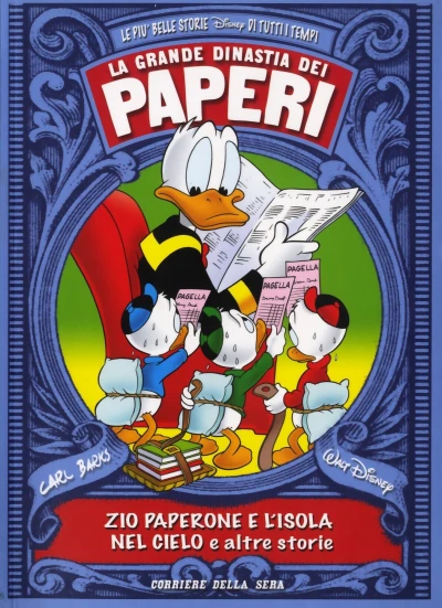 Cover of Zio Paperone e l'isola nel cielo... e altre storie 1959-1960
