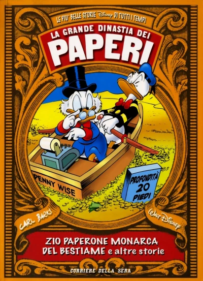 Cover of Zio Paperone monarca del bestiame... e altre storie 1966-1968