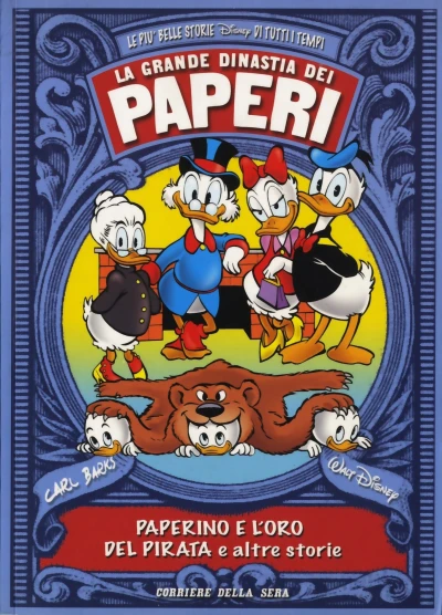 Cover of Paperino e l'oro del pirata... e altre storie 1942-1943