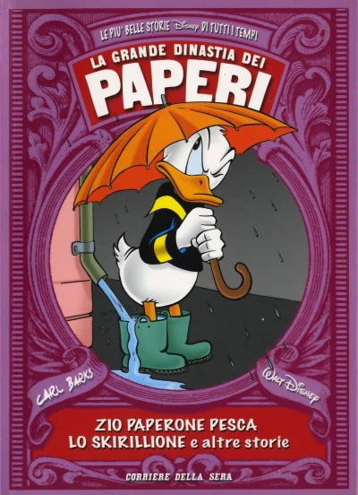 Cover of Zio Paperone pesca lo skirillione... e altre storie 1953-1954