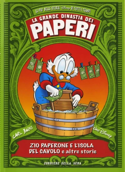 Cover of Zio Paperone e l'isola del cavolo... e altre storie 1954-1955