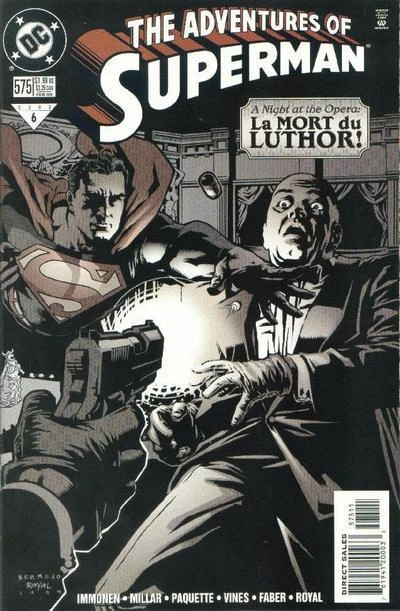Cover of La MORT du LUTHOR!