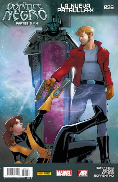 Cover of El Vórtice Negro Partes 3 y 4