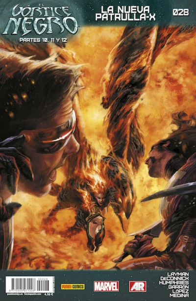 Cover of El Vórtice Negro Partes 10, 11 y 12