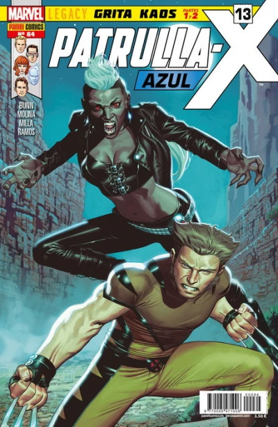 Cover of Grita Kaos Partes 1 y 2