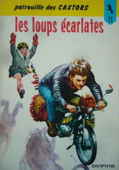 Cover of Les loups écarlates