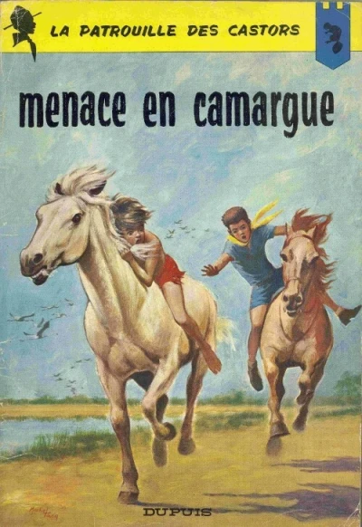 Cover of Menace en Camargue