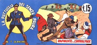 Cover of Rapimento al Central Park