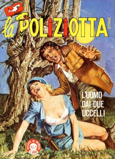 Cover of L'uomo dai due uccelli