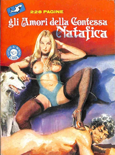 Cover of Gli amori della Contessa Natafica
