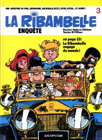 Cover of La Ribambelle Enquête + La Ribambelle Engage du Monde!