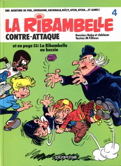 Cover of La Ribambelle Contre-Attaque + La Ribambelle au Bassin