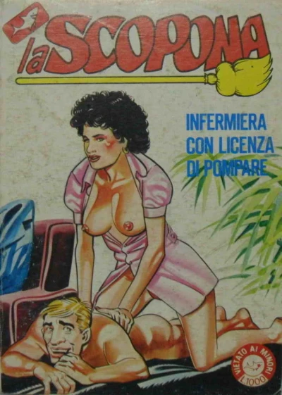 Cover of Infermiera con licenza di pompare