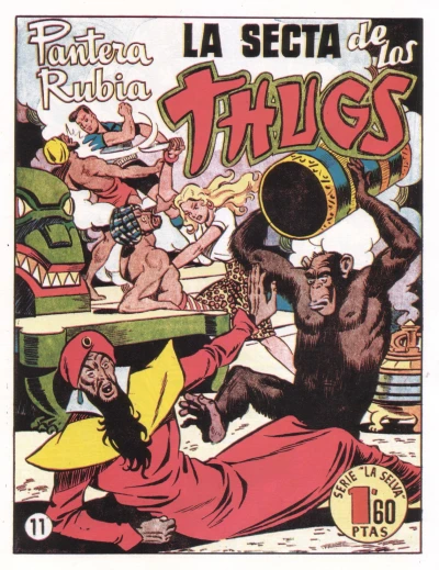 Cover of Pantera Rubia 7