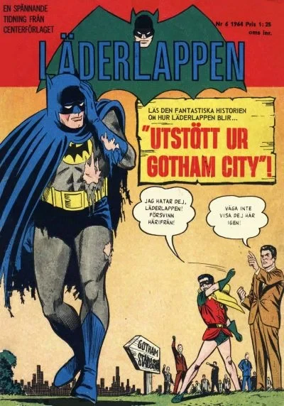 Cover of Utstött ur Gotham City